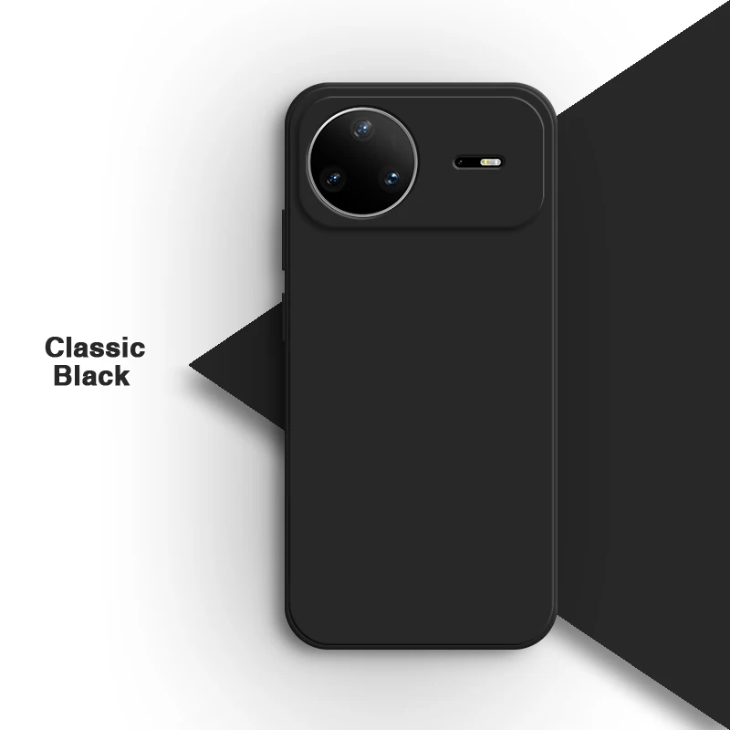 Original Fashion Liquid Silicone Phone Case - Simple & Classic Design