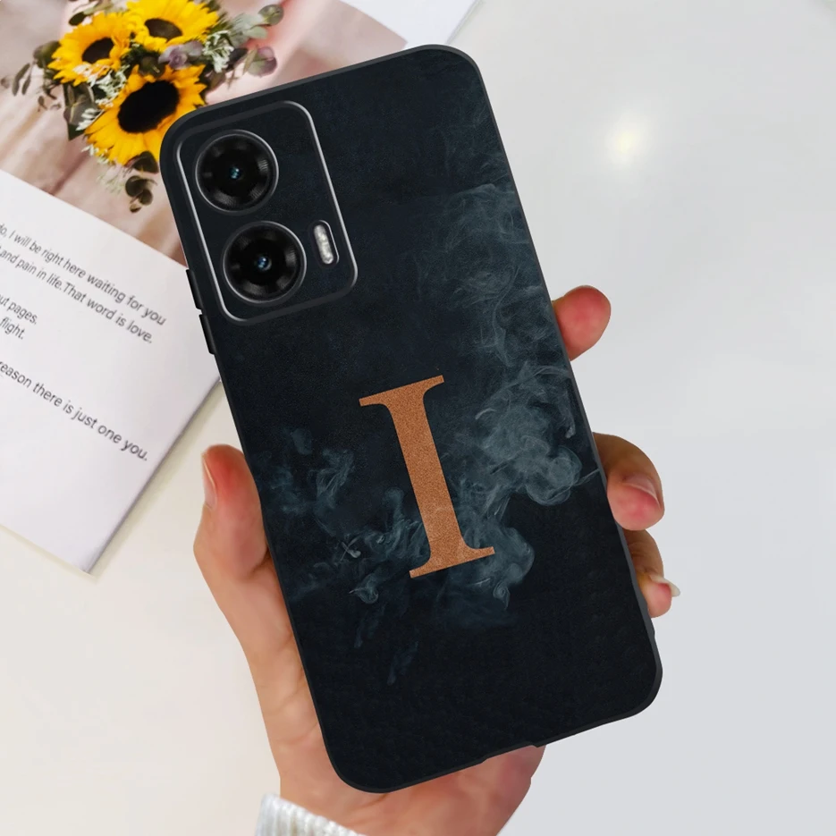 Stylish Couple Letters Soft TPU Shockproof Phone Case