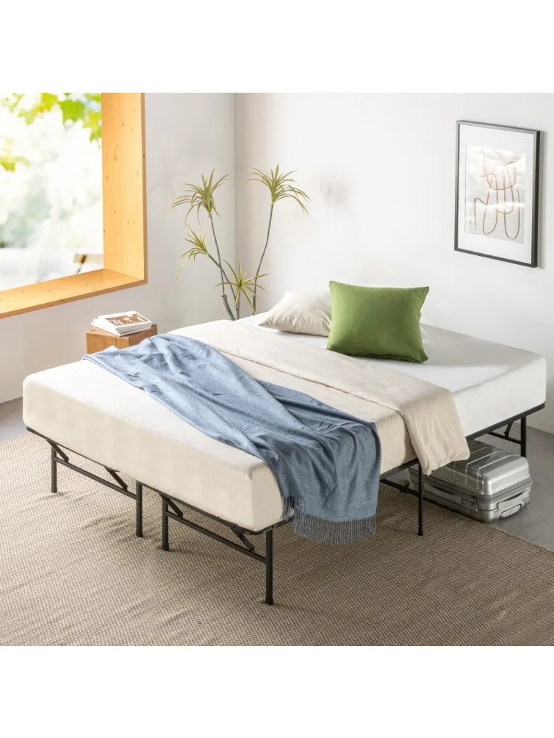 

Spa Sensations by Zinus 14" Metal Smartbase® Adjustable Tool-Free Assembly Platform Bed Frame, Queen/King