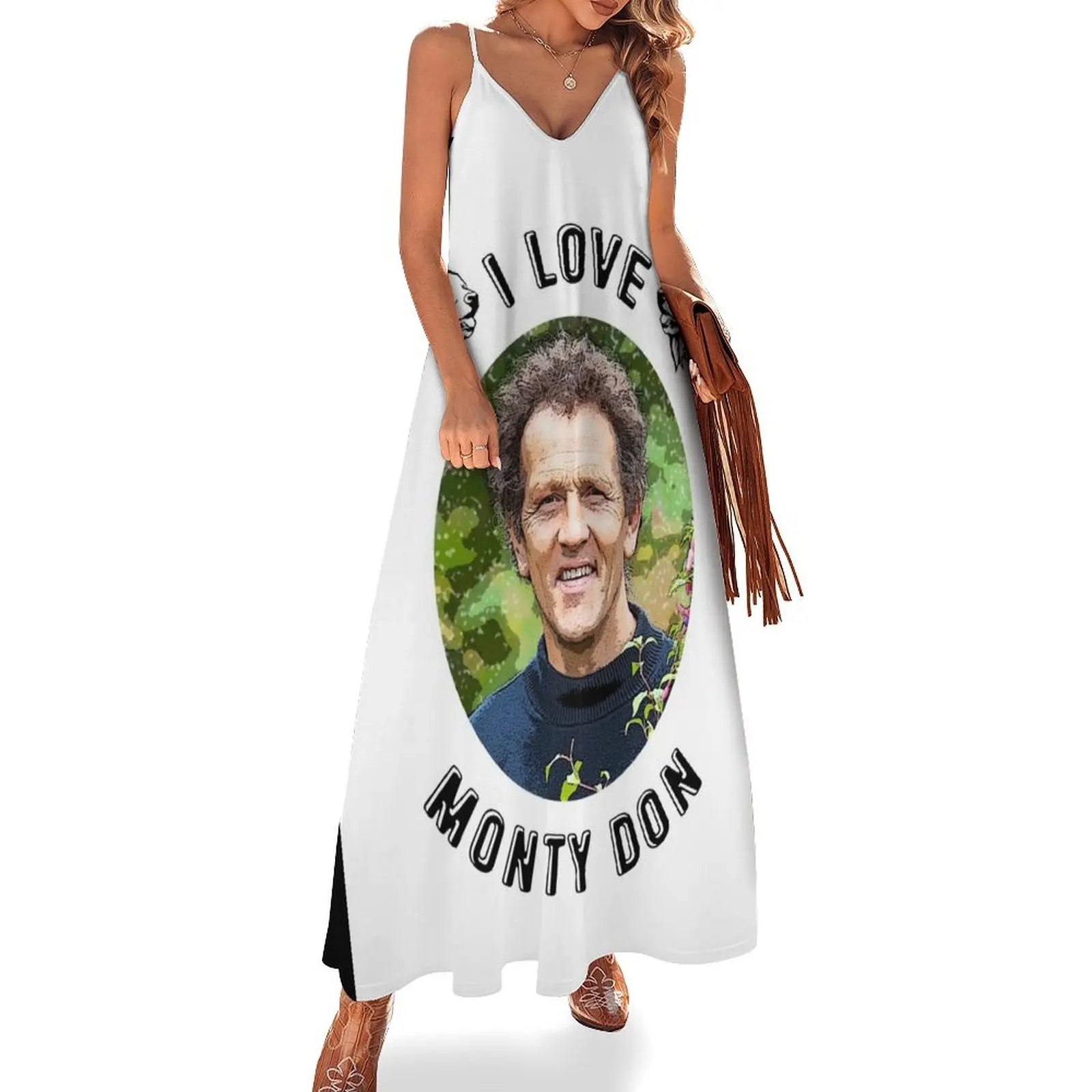 

Женское летнее платье без рукавов I Love Monty Don, элегантные женские комплекты 2024