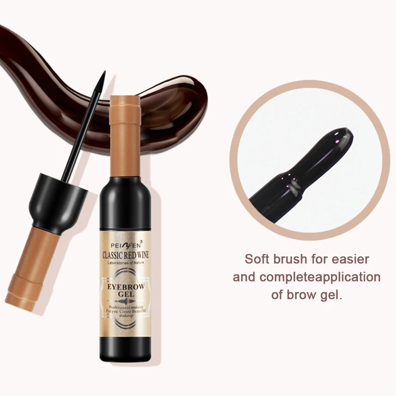 3 Colors Eyebrow Tattoo Gel Eyebrow Tint Cosmetics Eyebrows Makeup Natural Long Lasting Waterproof Liquid Eye Brow Gel Brow Lift 3