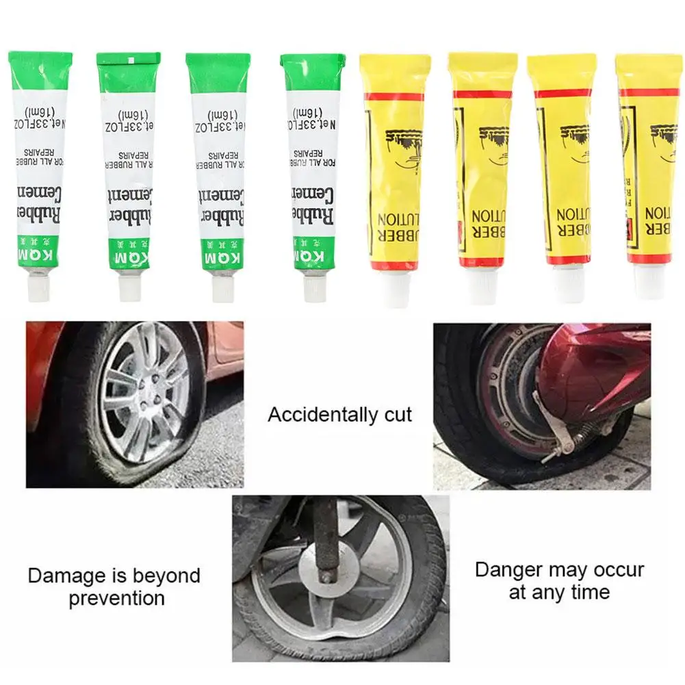 Portable Tyre Vulcanized Glue for Car Motorcycle Bicycle Tire Repair