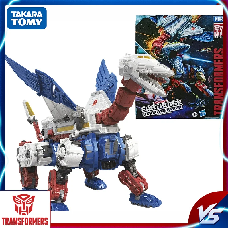

Takara Tomy Original Transformers Generations Warcybertron Earthrise Leader Wfc-E24 Sky Lynx 5 Action Figure 11Inch Model Toys
