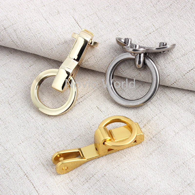 20-100pcs 3 Colors 3 Size 15-18-22mm Women Bag Rope Connection Buckle Handbag Hook Bag Accessories