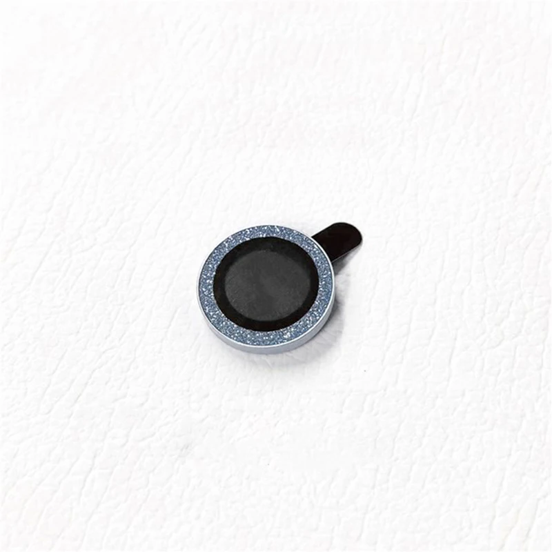 Elegant Metal Ring Camera Lens Protector - Full Coverage Glass Lens Film