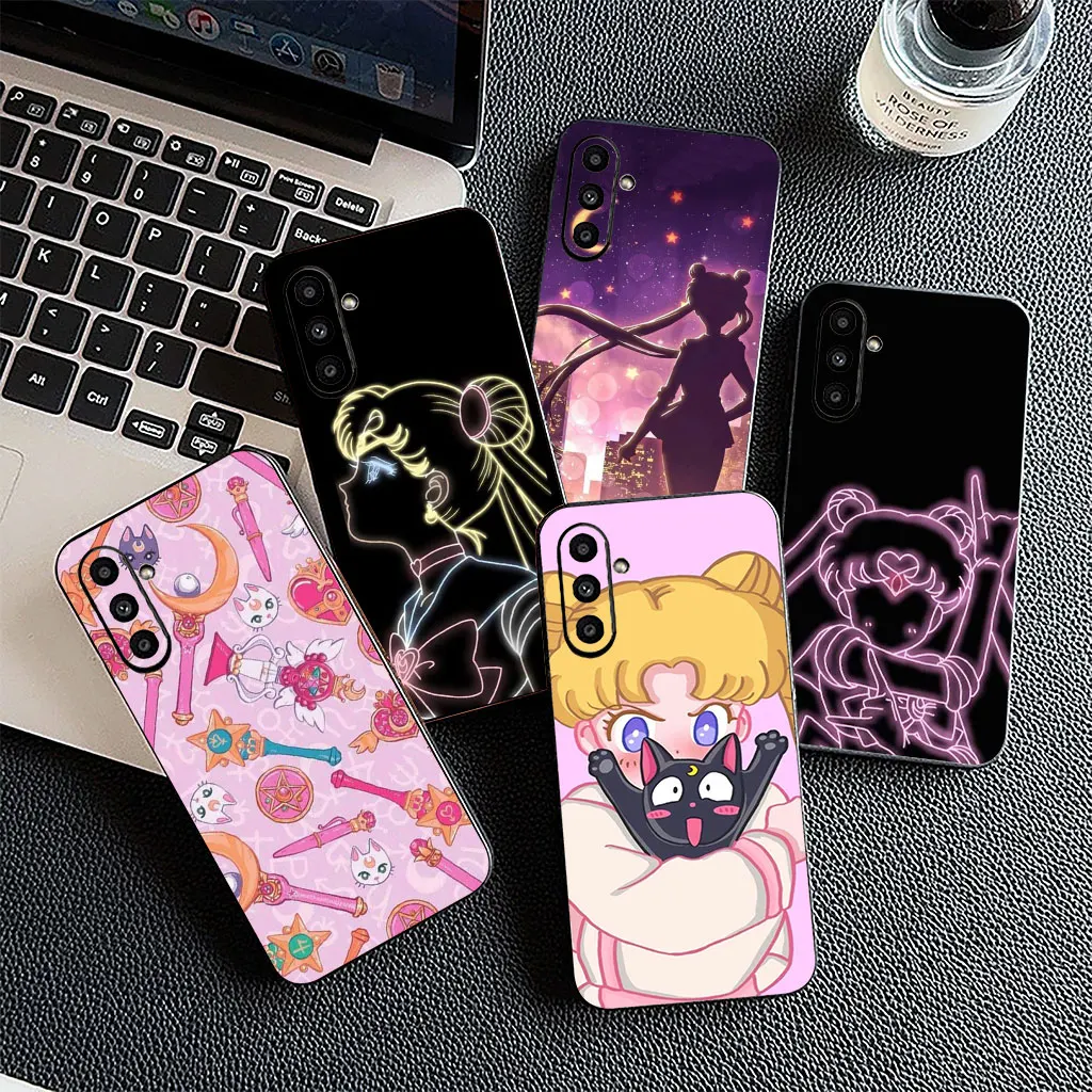 Cartoon S-Sailors Anime Moons Girl Phone Case