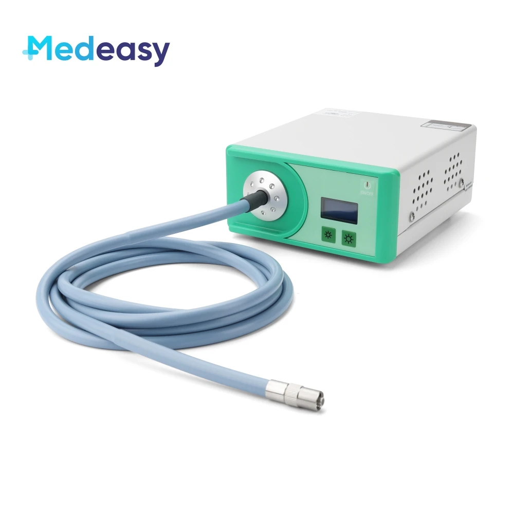 100W Medical Led Cold Light Source Portable Mini Endoscopy Surgical