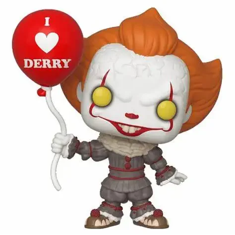 thumbnail image 4 of Funko POP Pennywise con globo 780# 10cm PVC Figuras de acción de juguete Modelo Muñeca Figura de vinilo Joker TM Payaso Modelo Juguetes para niños, 4 of 5