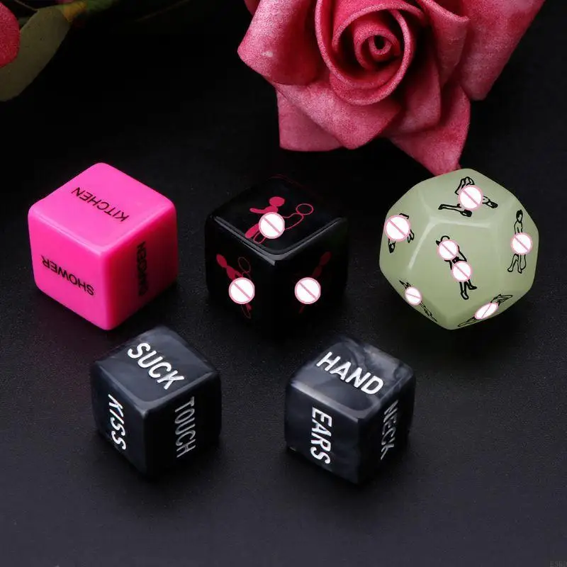 E5BD 5pcs Sex Fun Adult Erotic Love Sexy Posture Couple Lovers Humour Game Toy