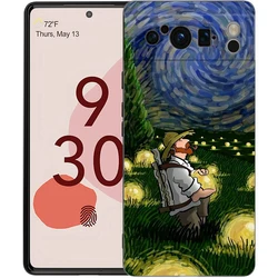 Van Gogh Sunflowers & Starry Night Art Aesthetic Soft Shockproof Phone Case - Pixel 8 Pro (A1)