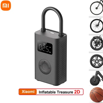 Originale Xiaomi Norma Mijia Compressore D'aria 2D Portatile Universale Pompa di Aria Elettrica 2D Sensore di Pneumatici Mi Tesoro Gonfiabile 2D per Auto