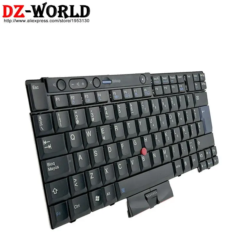 Las sp hb il gk fr ic Cfr it hu bg Teclado Inglês para Lenovo Thinkpad T410 T420 s T510 T520 W510 W520 X220 i Portátil us ru uk - Imagem 3