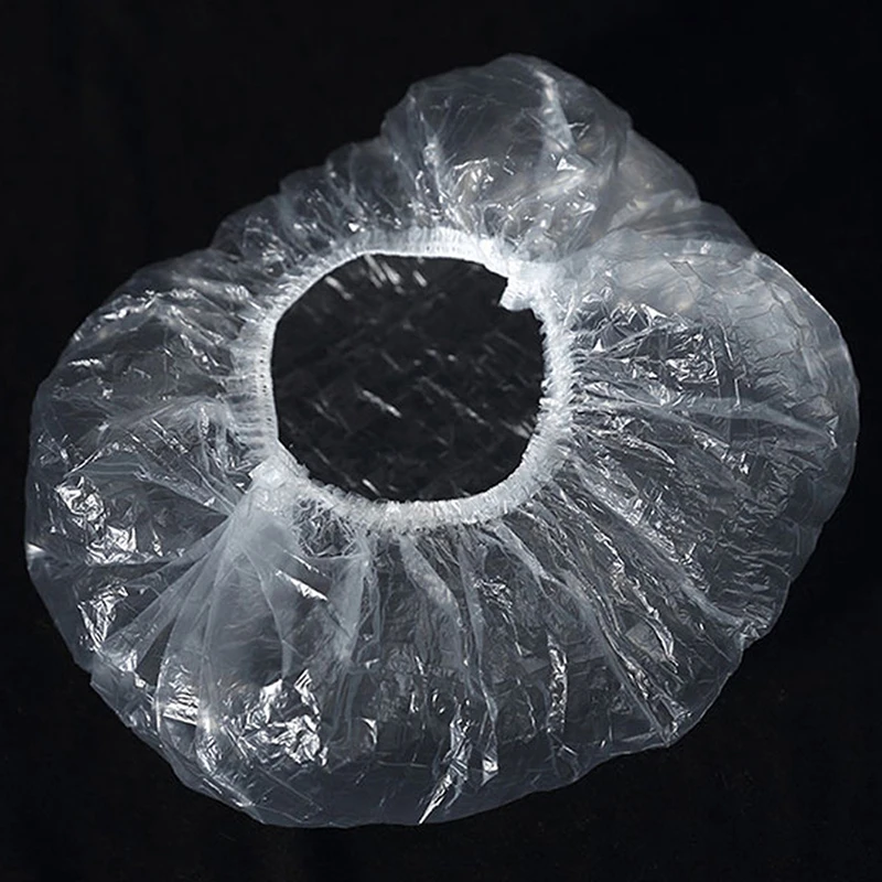 80 Disposable Waterproof Shower Caps Unisex Suitable Family Travel Hotel