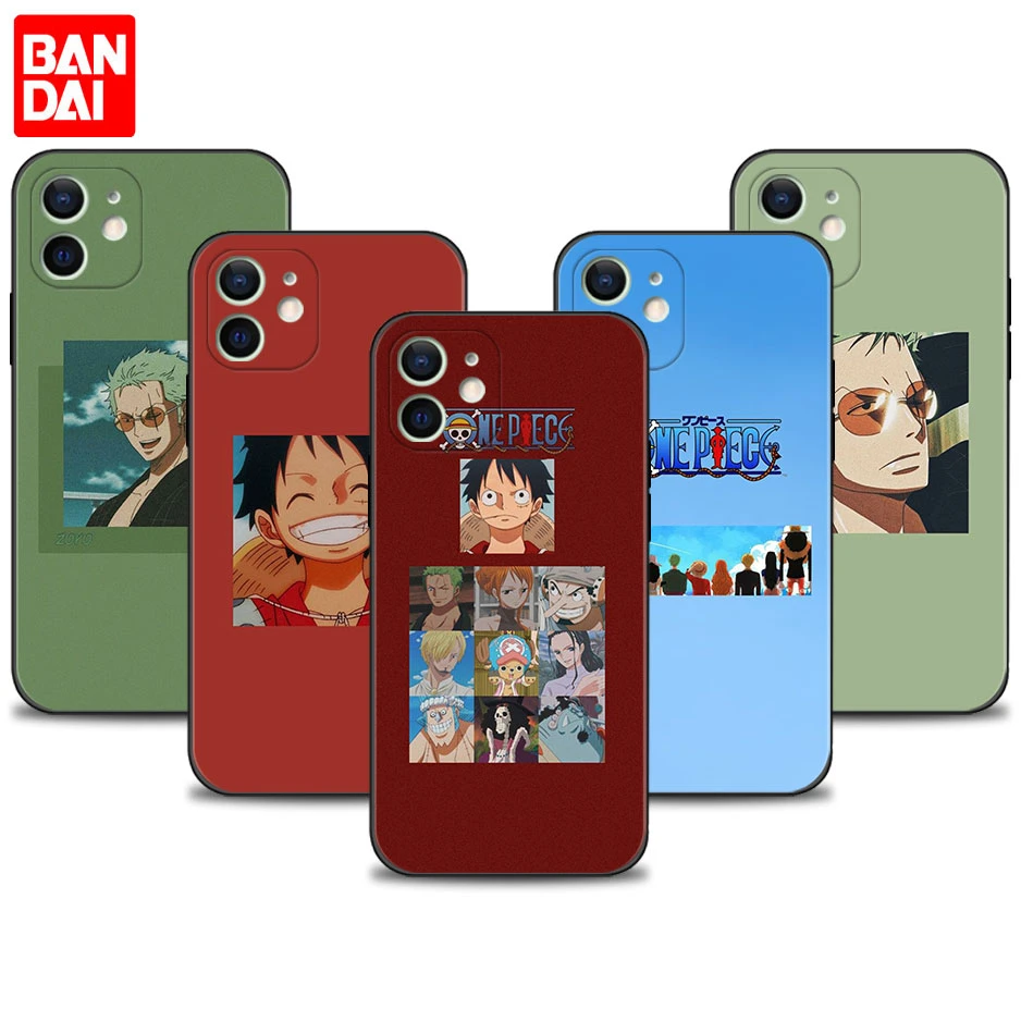 One Piece Luffy Zoro Nami Phone Case For Apple Iphone 13 11 12 Pro Max Xr X 8 7 6 6s Plus Xs 13mini 12mini 5 5s Cover Silicone Aliexpress