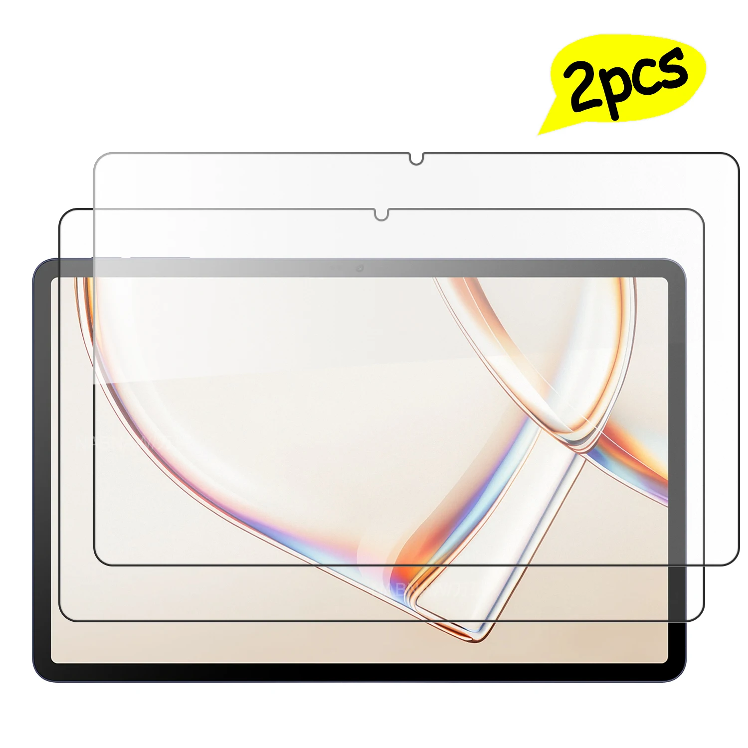 Premium Tempered Glass Screen Protector - Full HD, Scratch-Resistant, Bubble-Free, 2-Pack