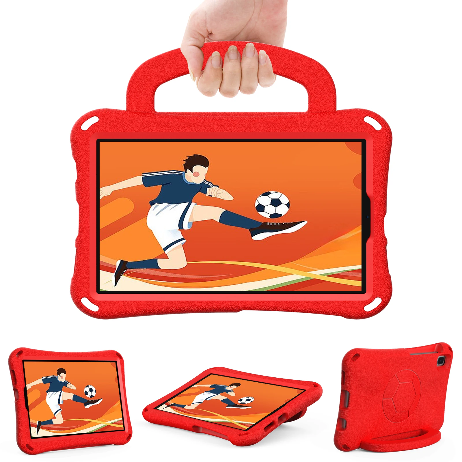Lightweight Shockproof Tablet Cover with Handle Stand