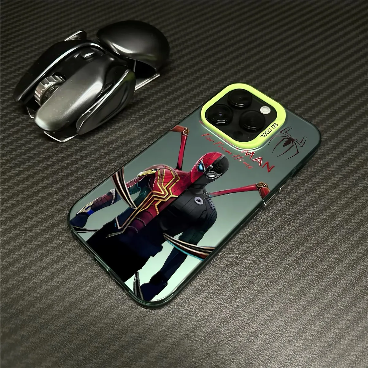 Premium Movie-Inspired Spider Hero Phone Case – Stylish and Durable Back Cover