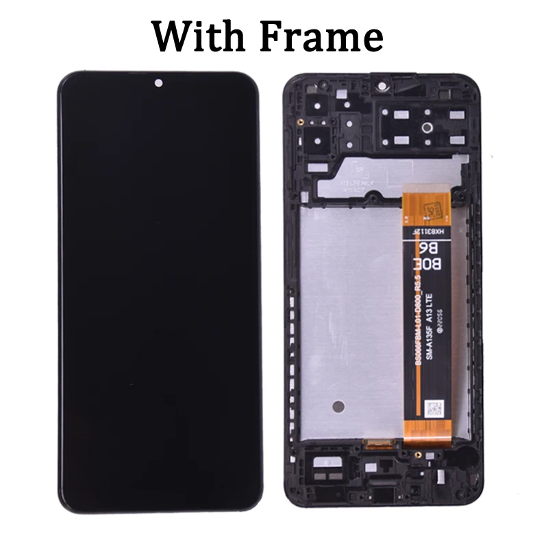 6.6'' For Samsung A13 4G LCD A135 Display Touch Screen Digitizer For Samsung A13 LTE  A135F A135U A135U1 LCD