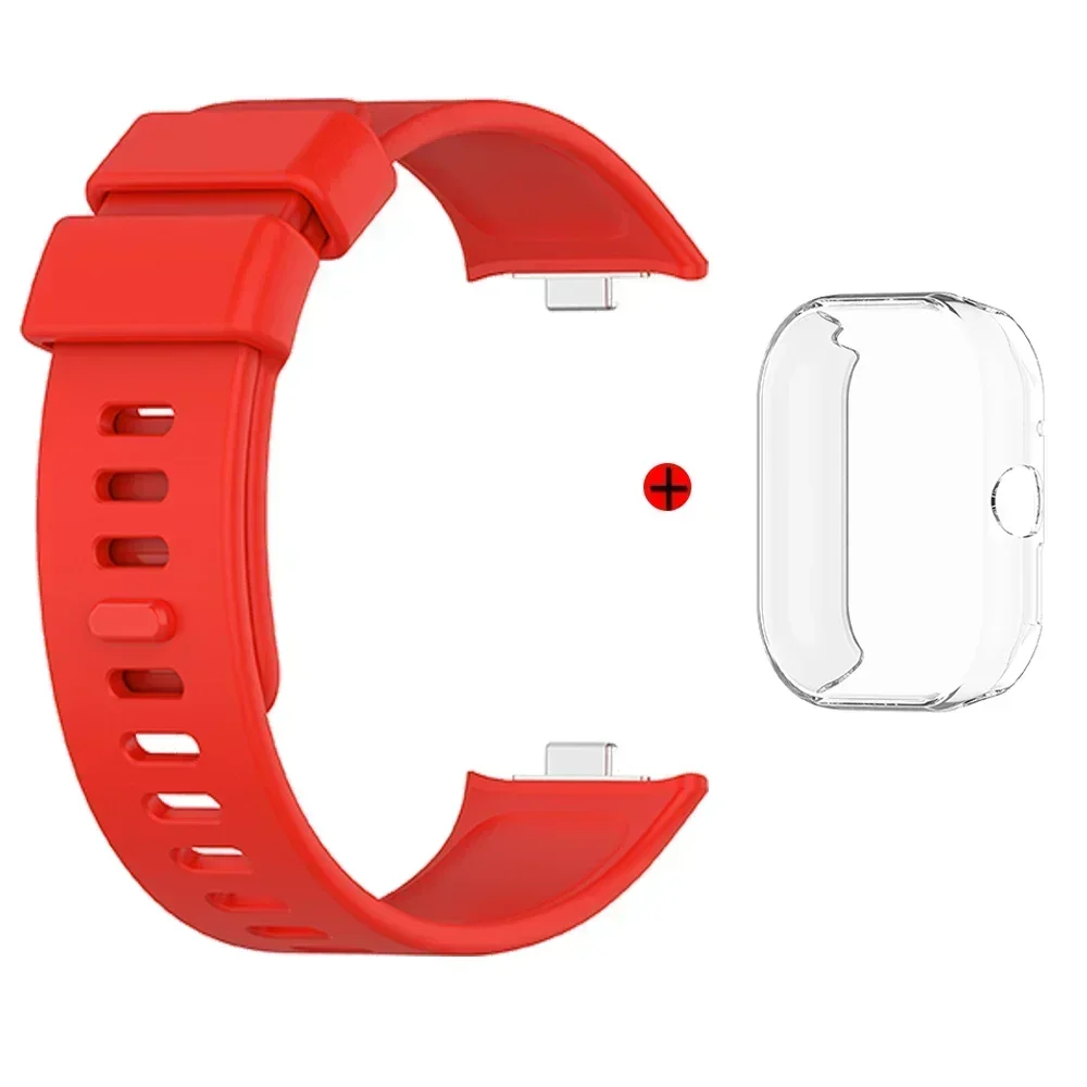 Silicone Strap with Protective Case