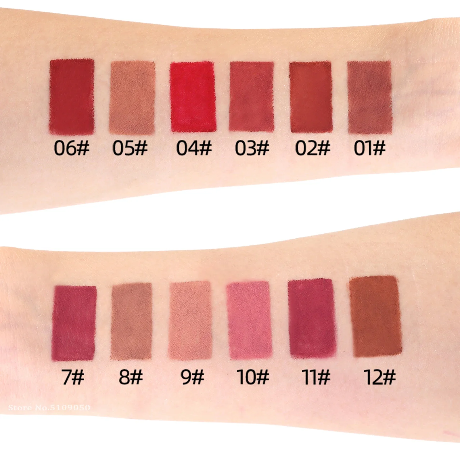 Nude Pink Lipliner Pencil Long-lasting Waterproof Red Brown Lip Contour Sculpt Pen Blendable High Pigmented Lipstick Makeup 6