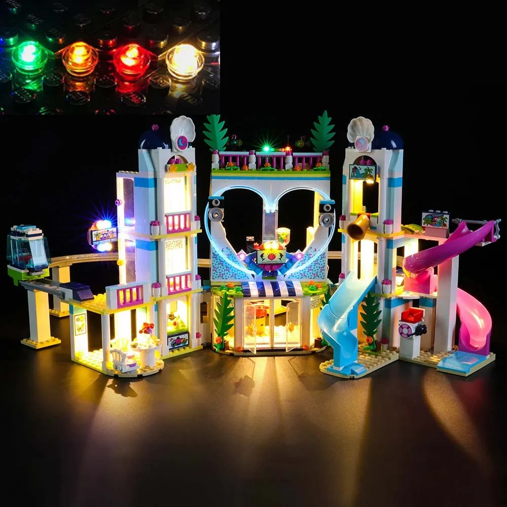 Lego Friends Heartlake City Resort 41347 Building Blocks Light Kit Lego 41347 Aliexpress