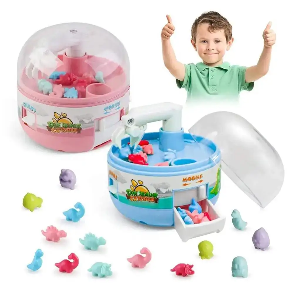 

Mini Dinosaur Catcher Toy Mini Dinosaur Grabbing Machine Perfect Prize For Children Exercise Hand-eye Interactive Toys