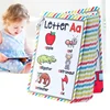 Children's 26 Letters ABC Alphabet Phonics Flashcards Pocket Word Cards for Kids Baby Early Childhood English Learning Toys 3