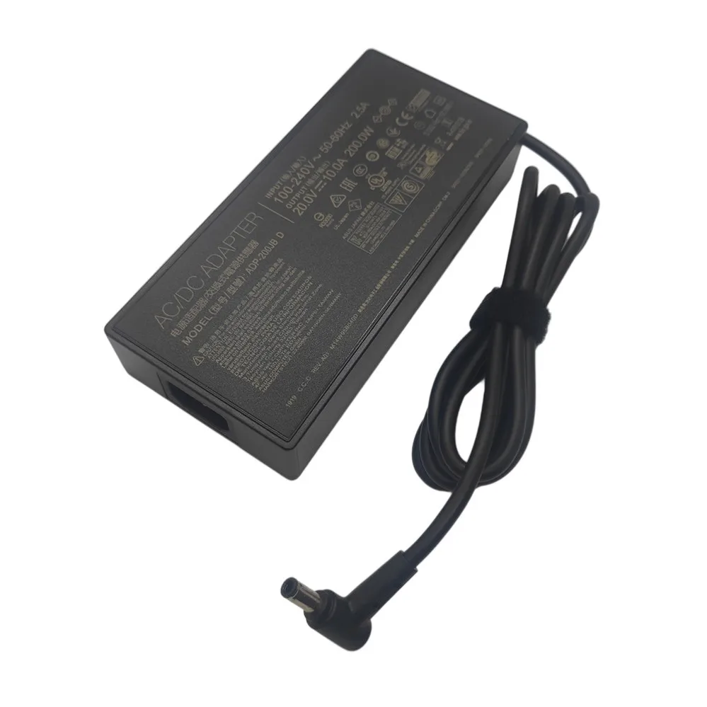 Original 200W 20V 10A Laptop Charger Adapter ADP-200JB D For ASUS