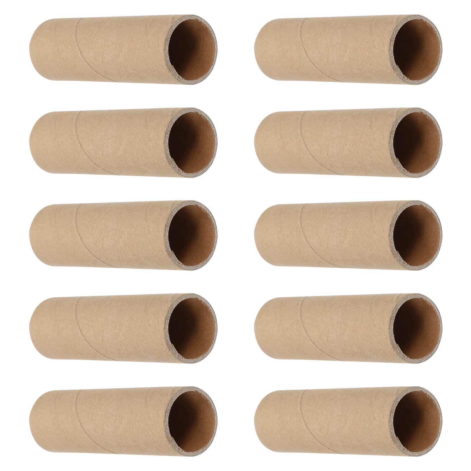 15개 크라프트 종이 튜브, 둥근 판지 롤, 튼튼한 종이 튜브, DIY 공예 예술 프로젝트 및 학교용 판지 튜브