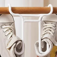 1PCS Creative Multi-Function Shoe Rack Children Kid Shoes Stand Hanging Shelf Drying Shoes Hanger Rack Save Space Organizer 2