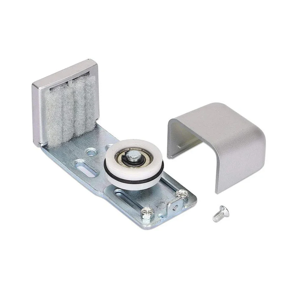 Adjustable Barn Door Floor Guide Roller Wall Mount Bottom Stay Sliding Hardware
