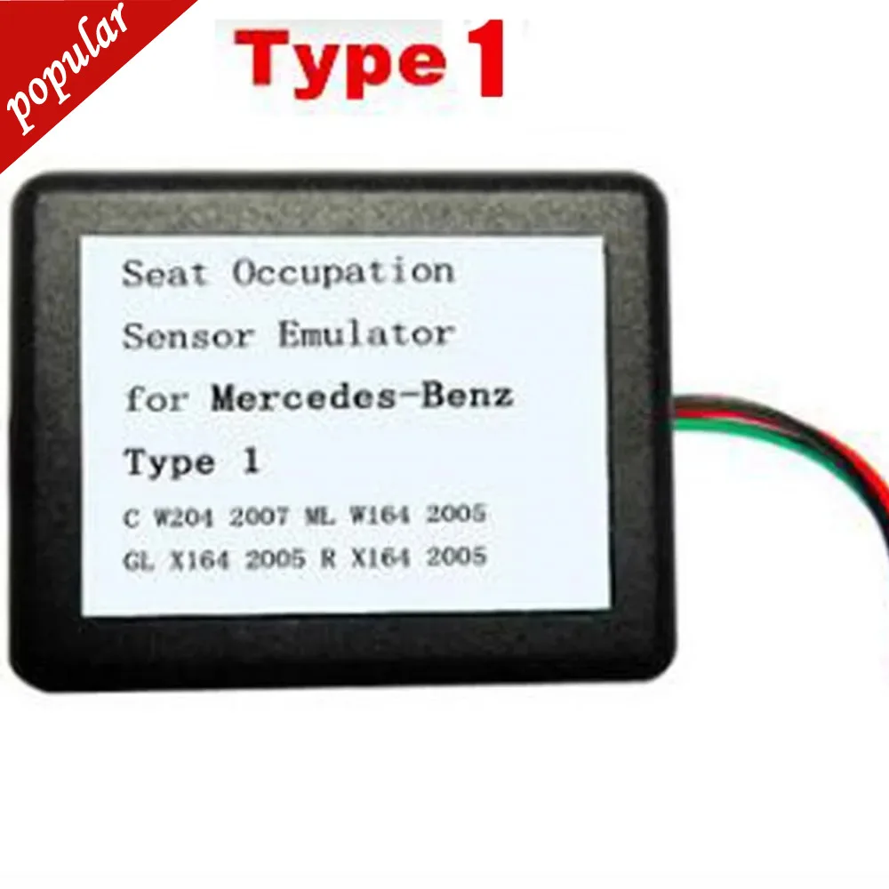 

Seat Occupancy Occupation Sensor SRS Emulator For M-Benz Type 1 Type 2 Type 3 Type 4 Type 6for W204 W211 W104 W230 X164 W171