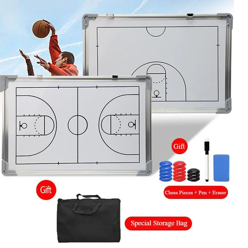 Tactical Magnetic Plate Soccer Basketball Strategy Coach Wall-mounted Board Competition Training Sand Table Teaching Board Kits