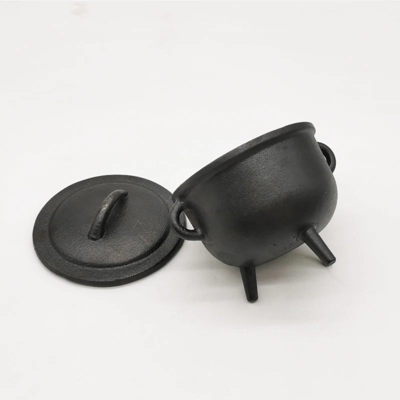 Cast Iron Mini Pot, Three Legs, 480ml, 1/4#