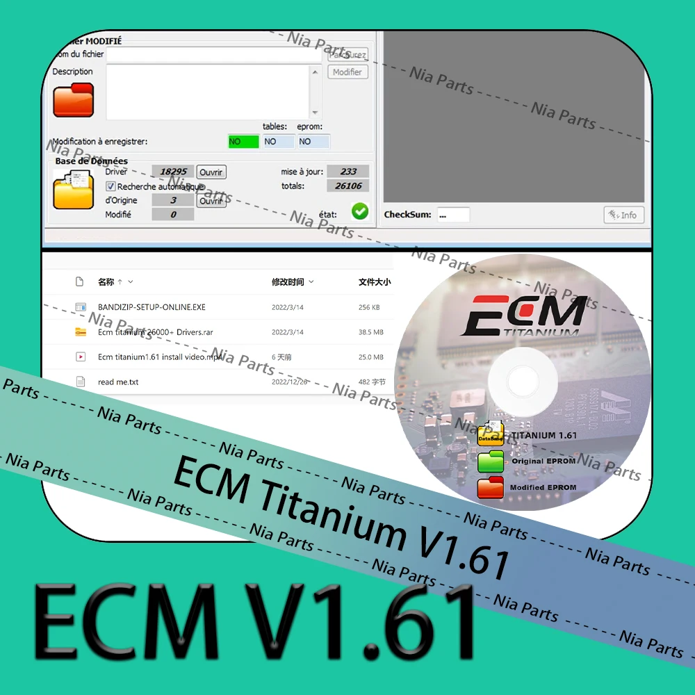 

ECM Titanium V1.61 Scanning tool diagnostic pour voiture 1.61 ECM Titanium Repair Tool Vehicle Maintenance tuning 2024 Hot Sale