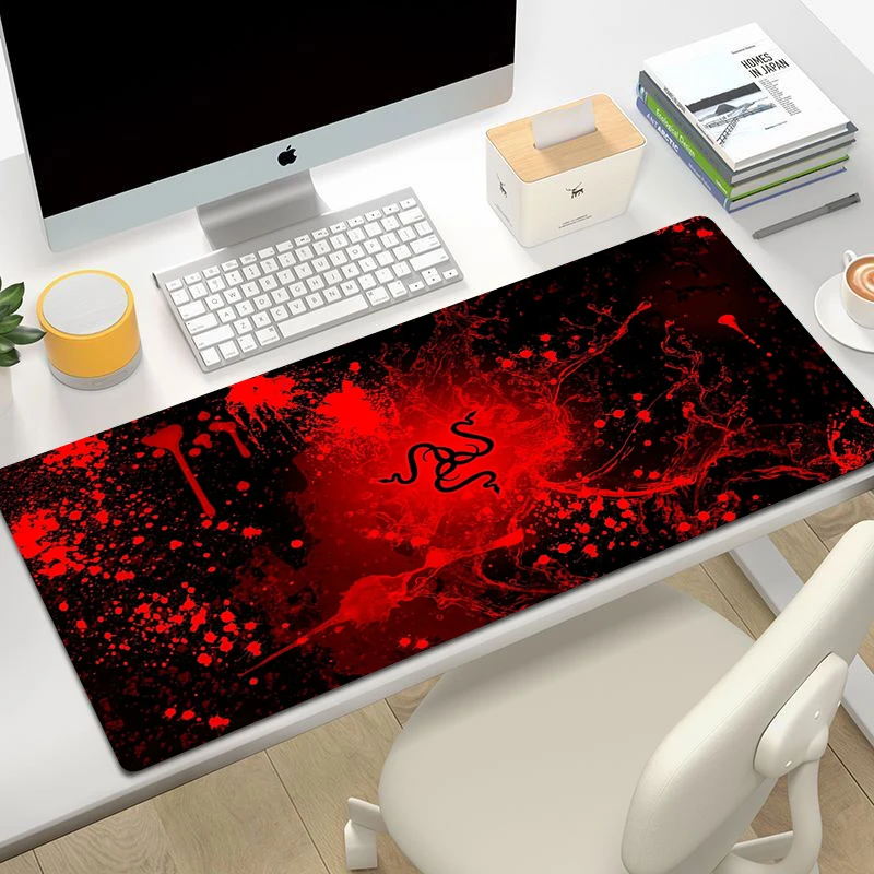 

Razer Mause Pad Anime Mouse Mat Large Gaming Computer Desk Mat Pc Accessories Keyboard Mousepad Gamer Mouse Pad 30x80cm Varmilo