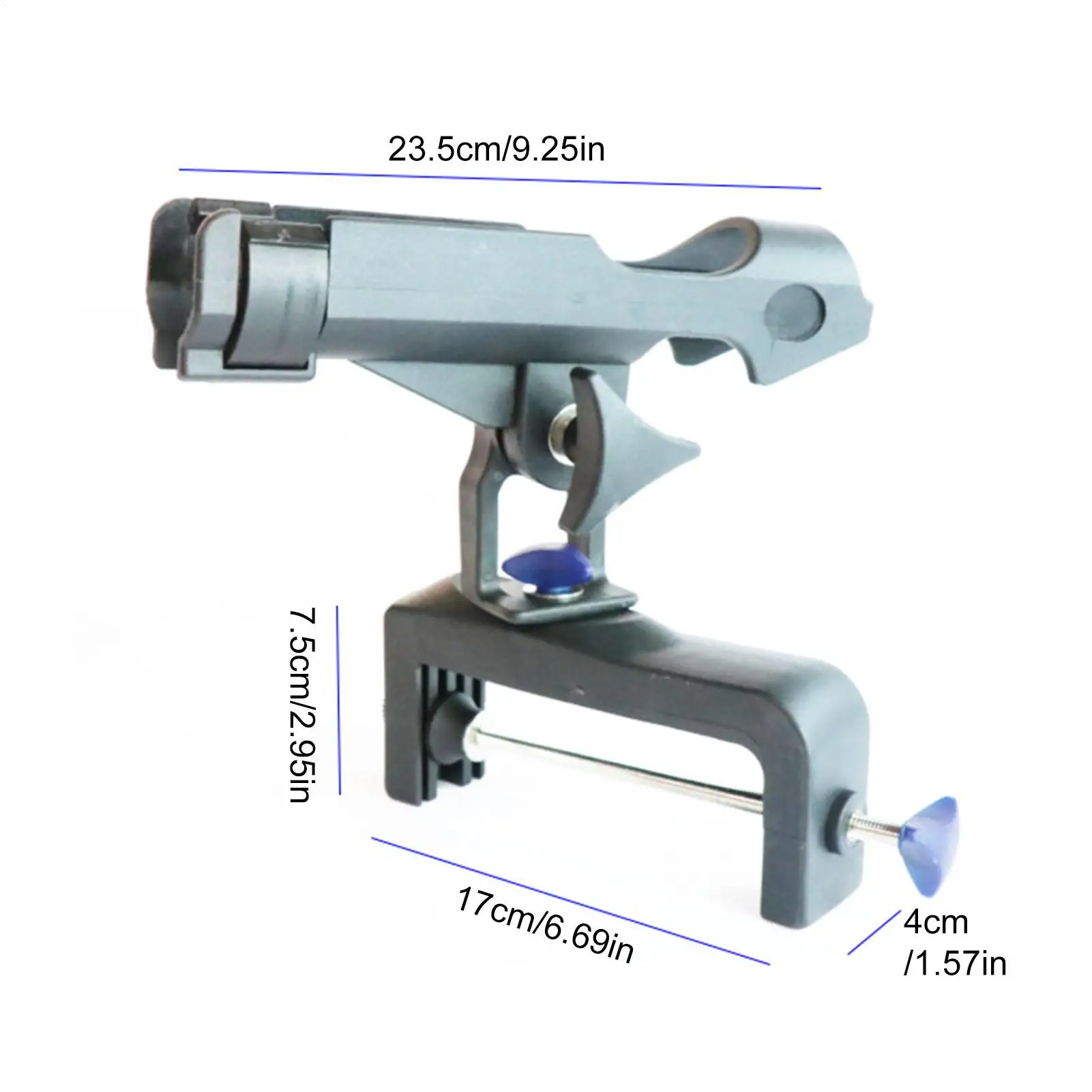 360 Degree Rotation Fishing Rods Holder For Boat Boat Fishing Rod Rack Adjustable Power Lock Fishing Pole Holder Accessories