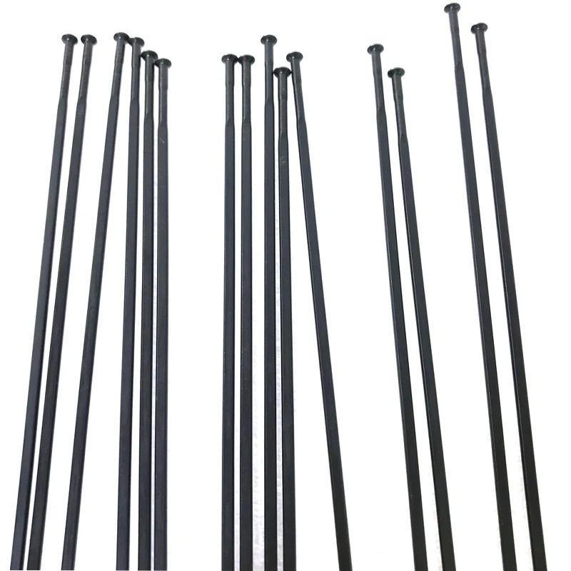 1pcs/lot Pillar 1423 Bike E-Bike Spoke Straight Pull FG14 2.0mm Blade Flat 2.3mm Wide Steel 175-307mm Brass/Alloy or No Nipple bike spokes