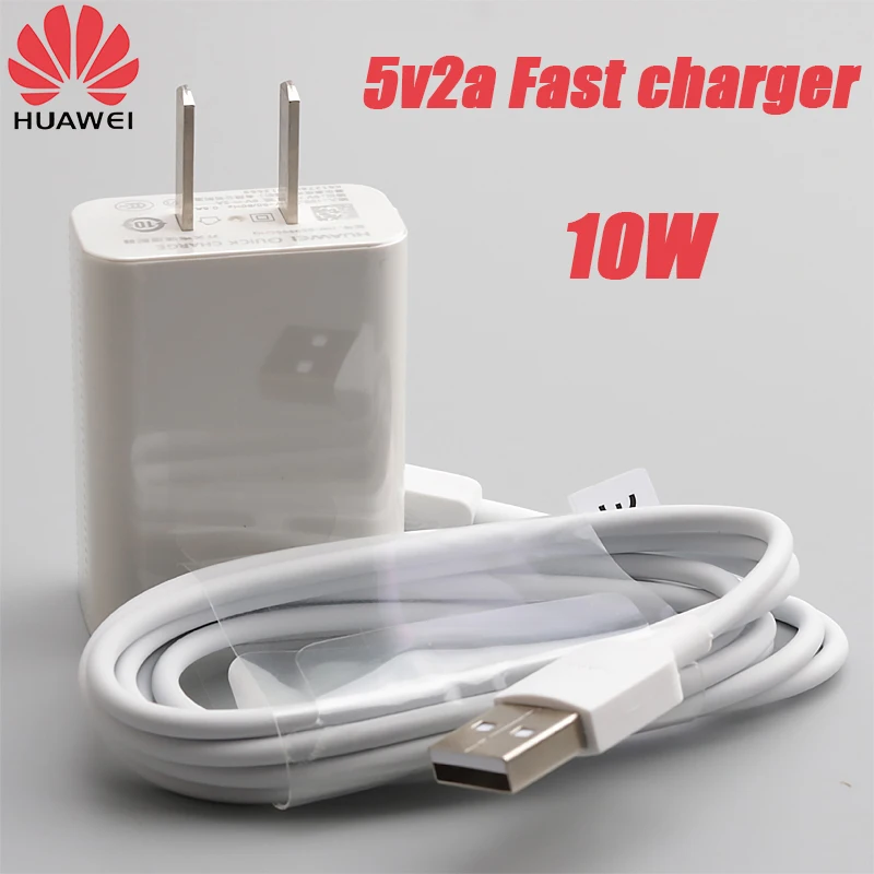 Chargeur Original 5V 2A + cable Micro USB pour Huawei Mate 10 Lite