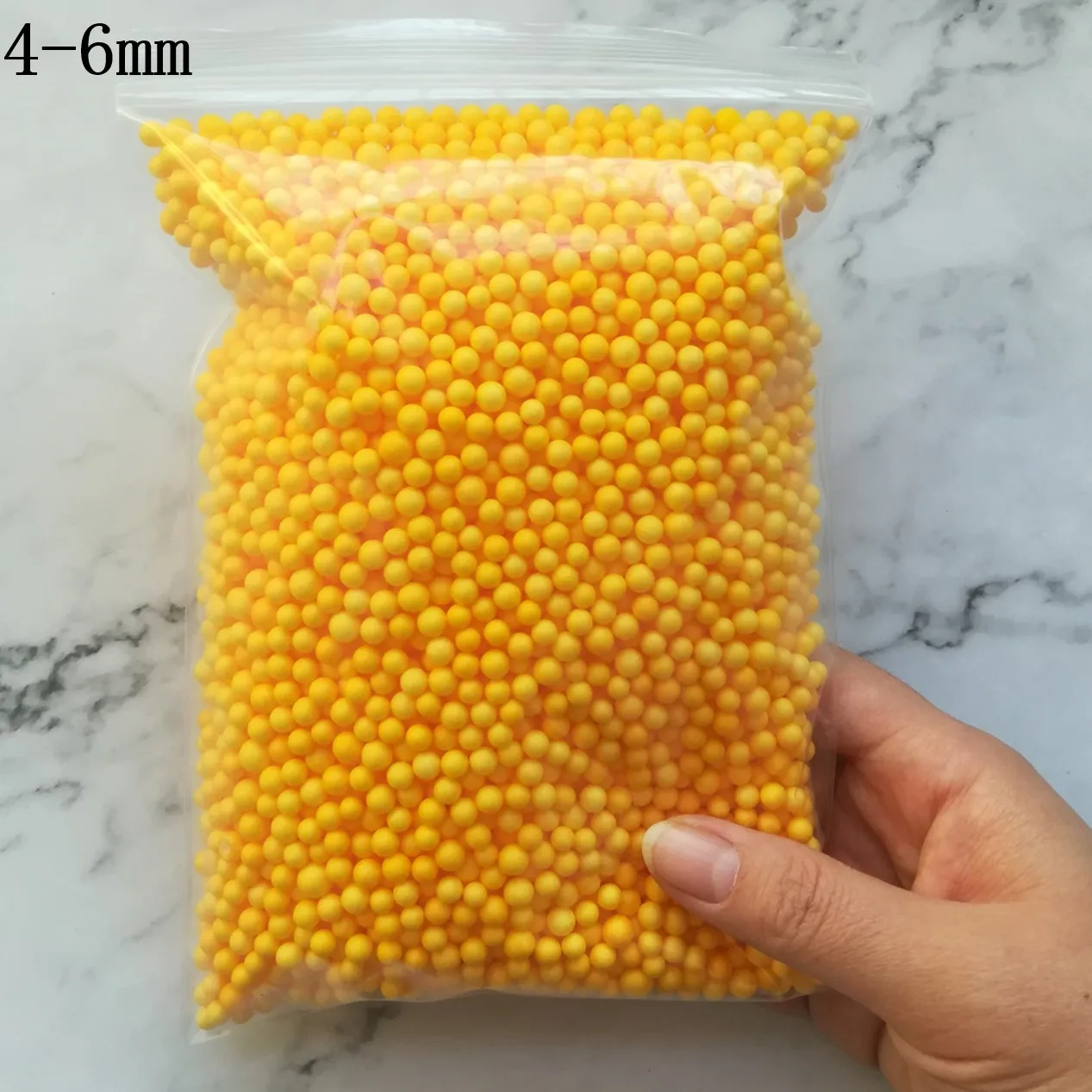 14g 2-3,5mm kaffee braune schokoladen farben pastell schaum perlen bunte polystyrol schaum kugeln styropor mini perlen kugeln basteln – Detail 1