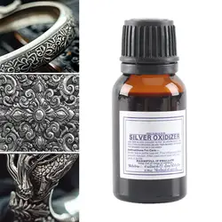 Antique Silver Jewelry Blackening Liquid - Easy - to - Use Oxidizer Solution (15ML)