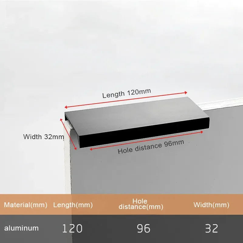 Black Length 120mm