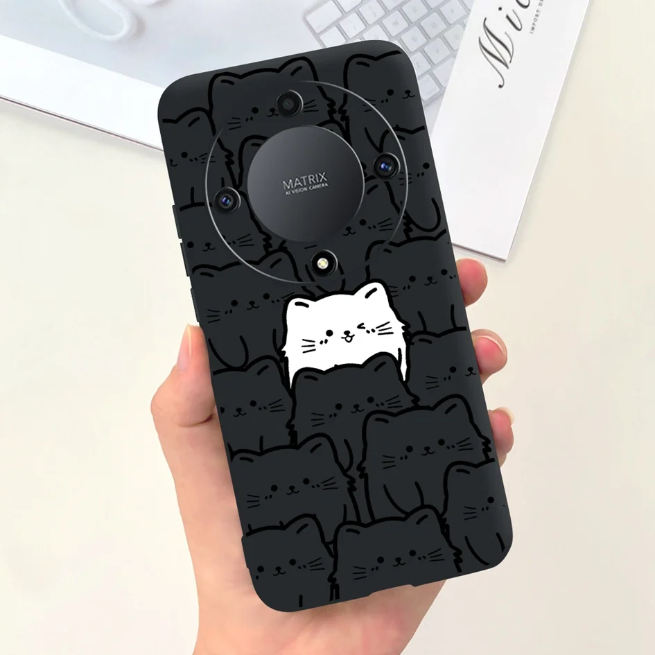 Lovely Cartoon Flower Slim Soft Silicone Phone Case Cover