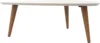 Utopia Low Triangle Coffee Table, Off Off White 3