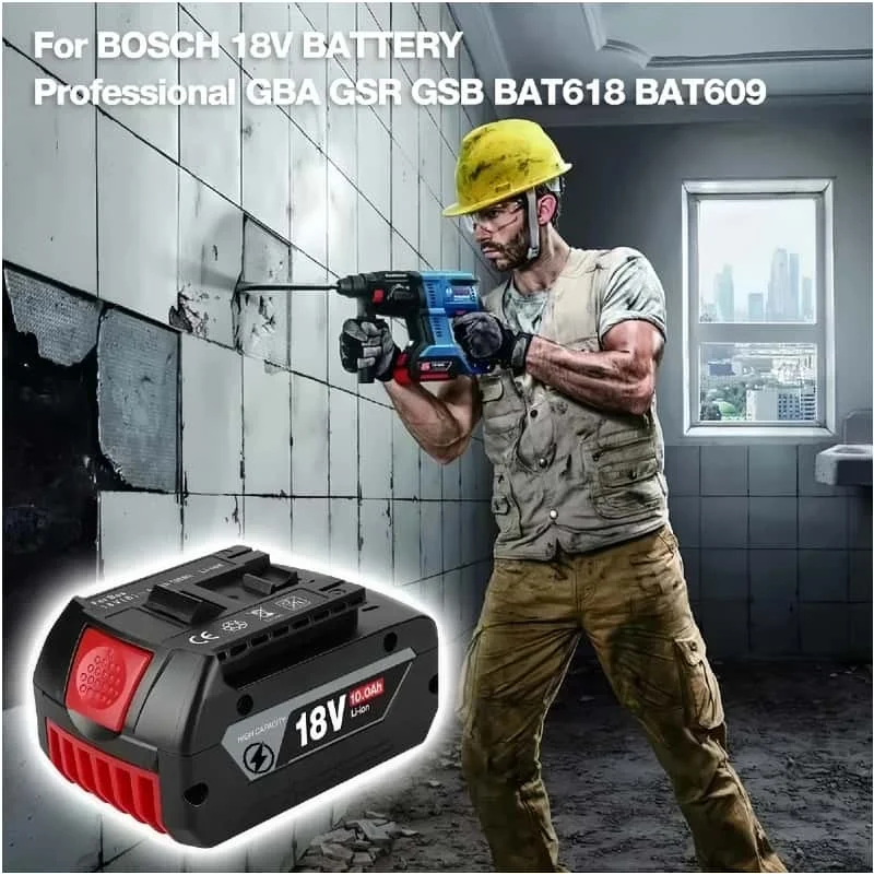 🏅Original 100% for BOSCH 18V Battery Rechargeable Battery for BOSCH 18V 12000mAH Existing Tool Rechargeable Battery
