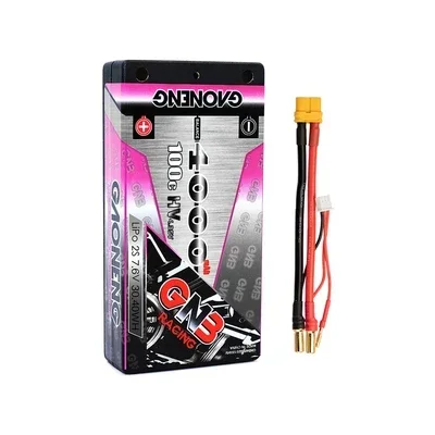 Batterie LiPo 2S 7.6V 4000mAh 100C HV pour RC - XT60/EC5/T Plug