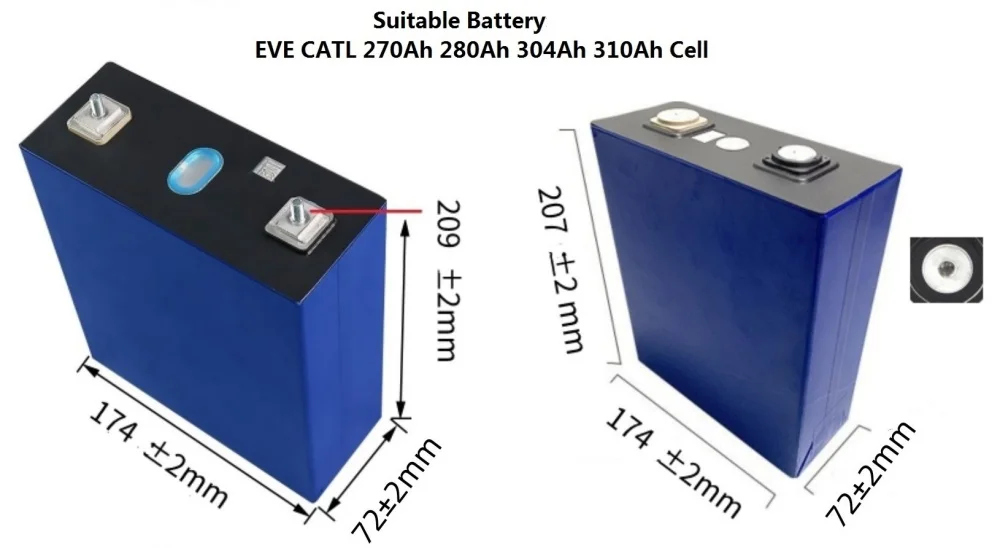 8S 24V Power Box Case DIY Kit LiFePO4 Battery Stacked Solar Home Energy Storag