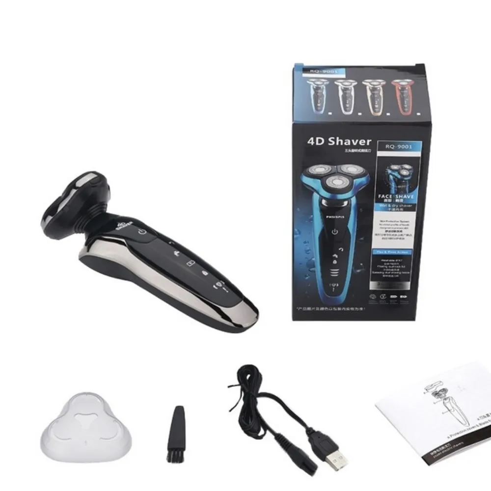 

Electric Shaver Beard Trimmer Razor for Men Rechargeable Shaving Machine Man Professional Blades Epilator Machines Facial