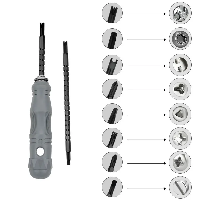 16mm flat outlet head screwdriver