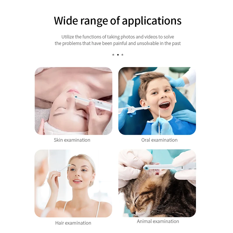 Wireless HD Intraoral Camera with LED Lighting